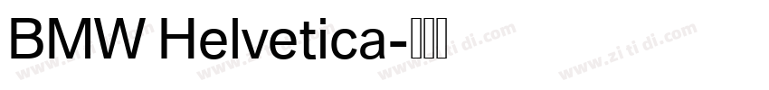 BMW Helvetica字体转换 BMW Helvetica字体转换